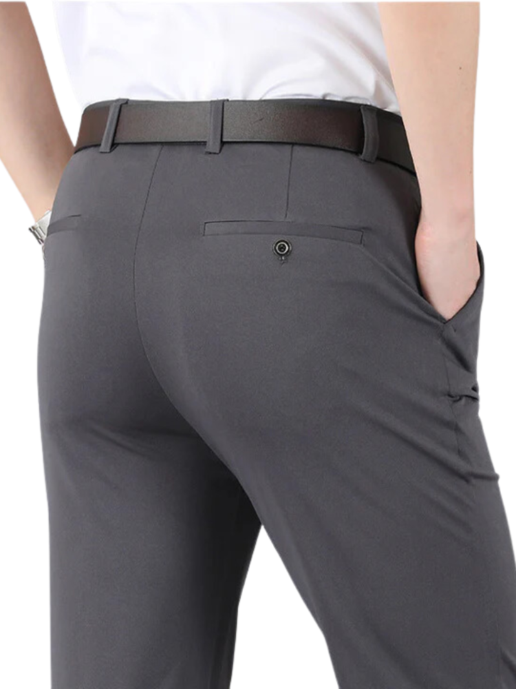 Mokum High-Waist Casual Pants | Heren Broek – Stretch & Tailored Fit