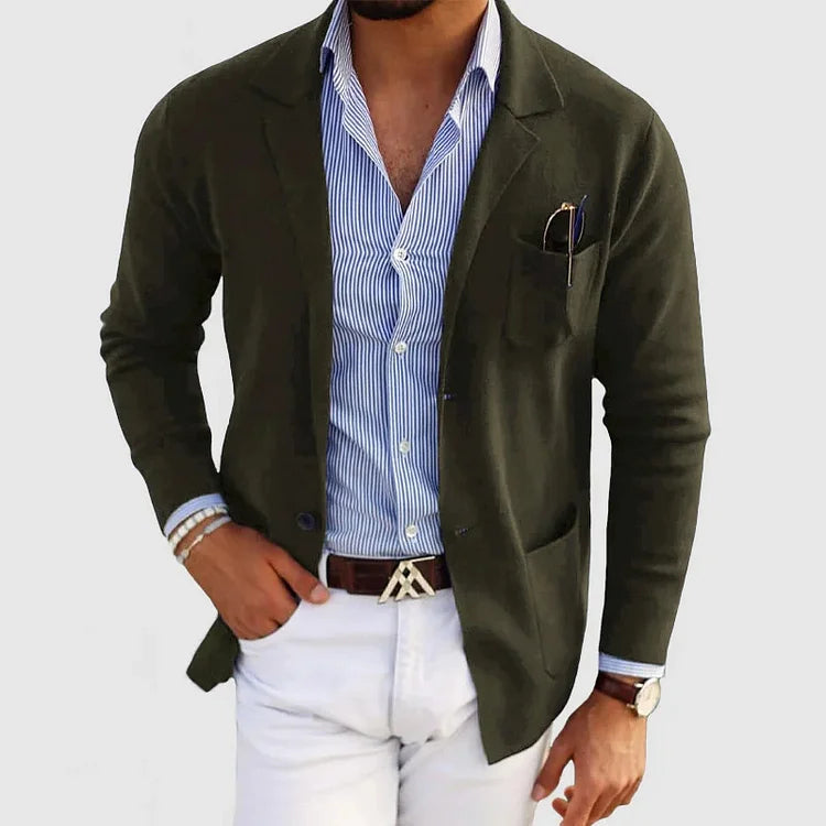 Alexander Slim Blazer | Heren Colbert – Modern Cut & Smart Casual Look