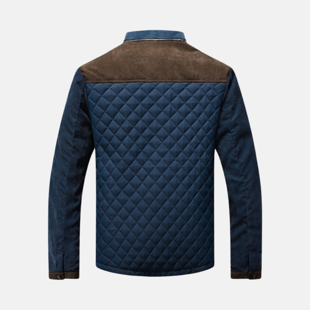 Caspian Hybrid Puffer Jacket - Slim Fit | Mokum Amsterdam™