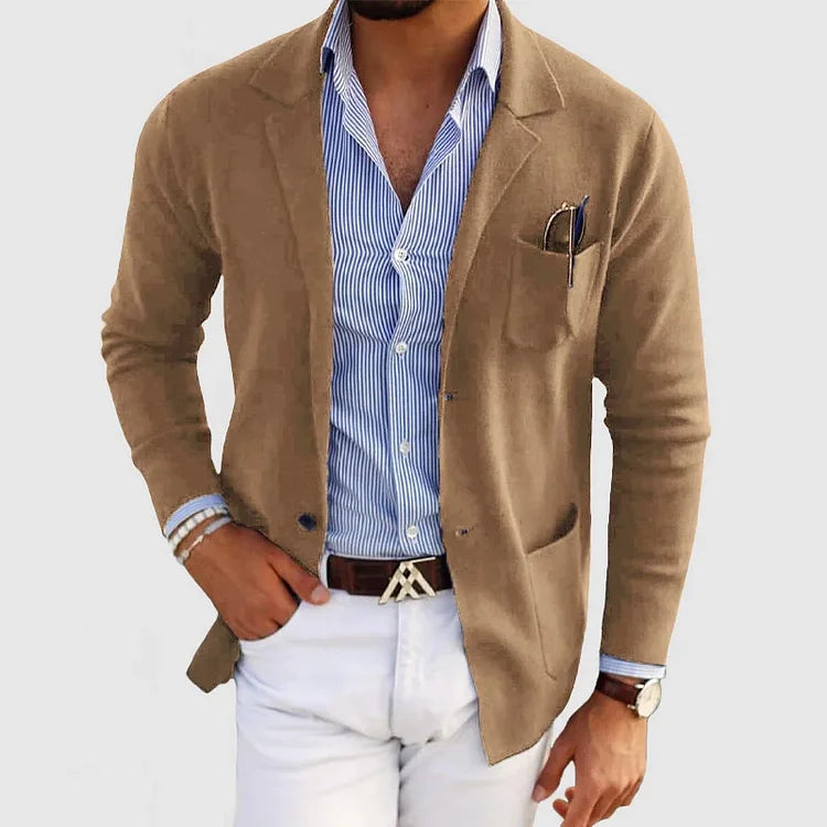 Alexander Slim Blazer | Heren Colbert – Modern Cut & Smart Casual Look