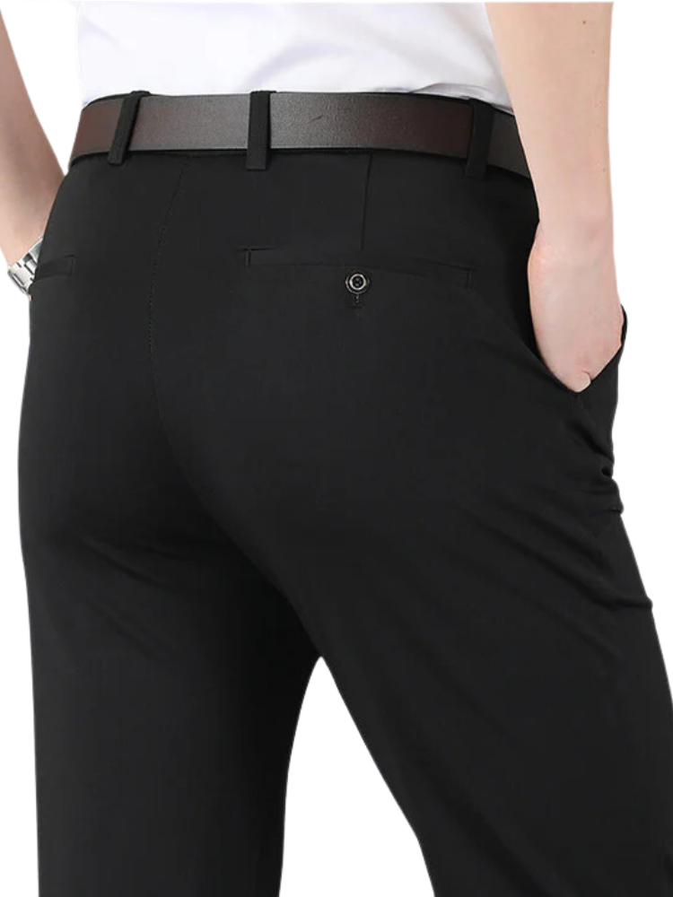Mokum High-Waist Casual Pants | Heren Broek – Stretch & Tailored Fit
