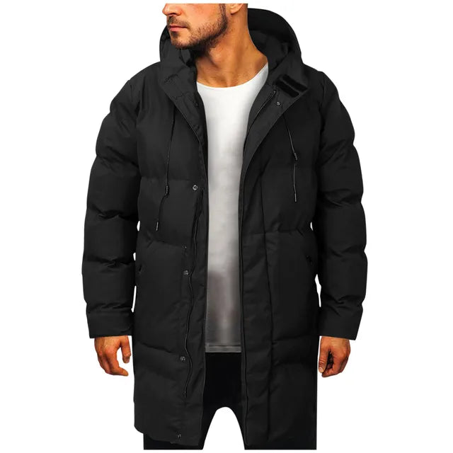 Arden Ridge Gewatteerde Heren Parka met Capuchon – Warm & Winddicht