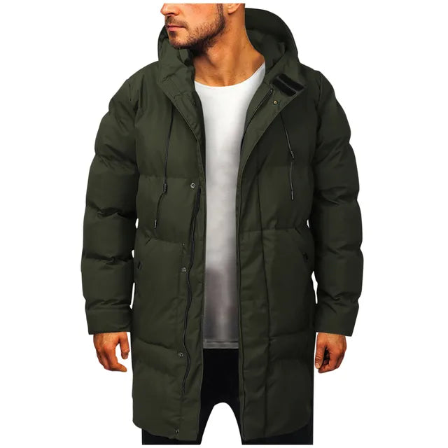 Arden Ridge Gewatteerde Heren Parka met Capuchon – Warm & Winddicht