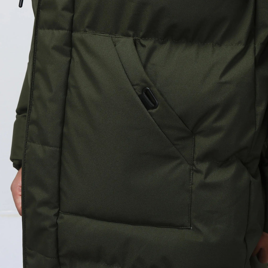 Arden Ridge Gewatteerde Heren Parka met Capuchon – Warm & Winddicht