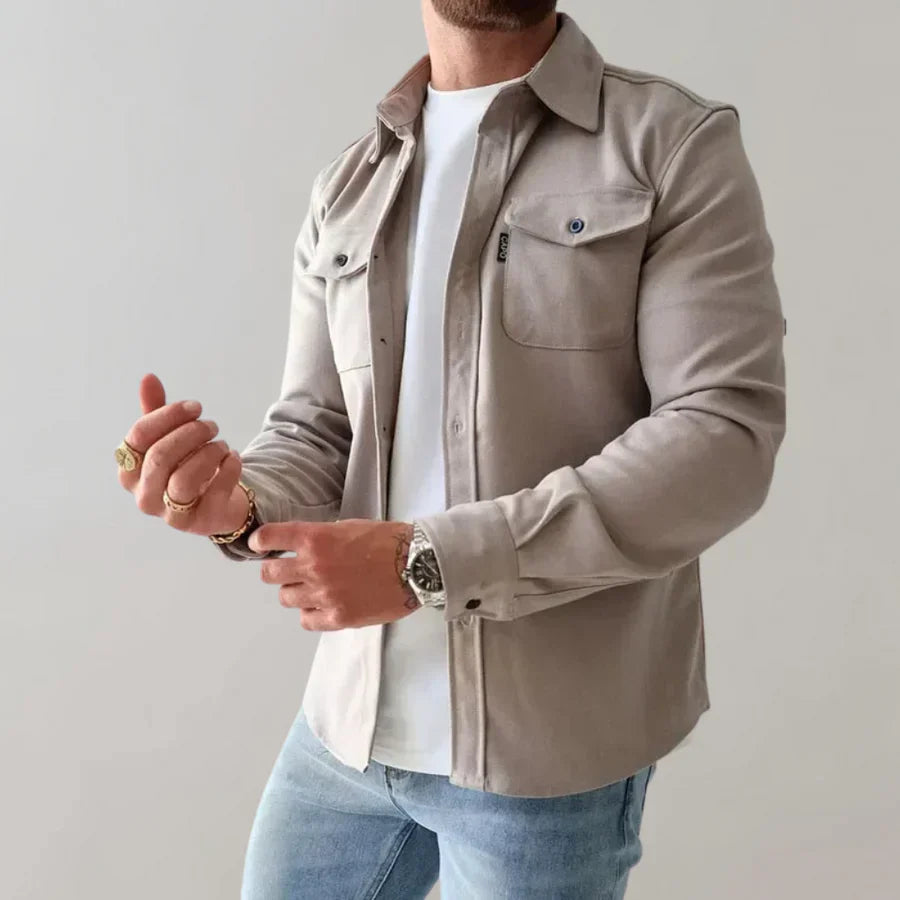 Jerano Overshirt | Heren Overshirt – Slim Fit & Tijdloos Design
