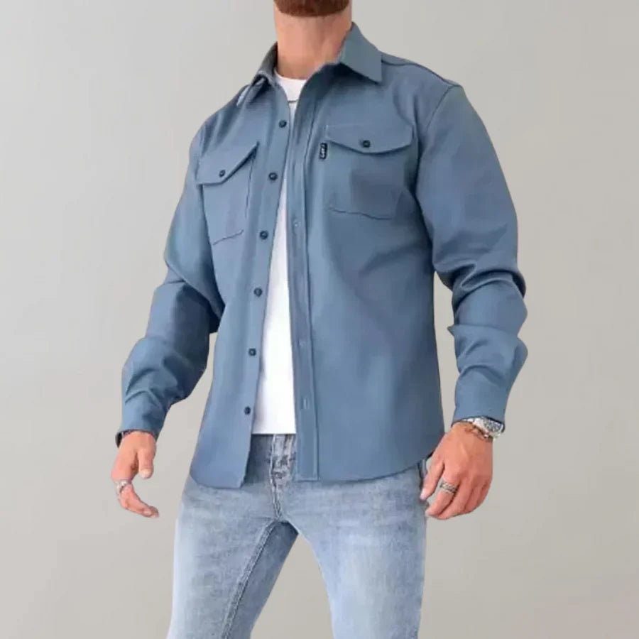 Jerano Overshirt | Heren Overshirt – Slim Fit & Tijdloos Design
