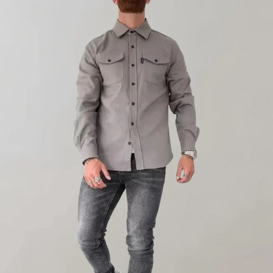 Jerano Overshirt | Heren Overshirt – Slim Fit & Tijdloos Design