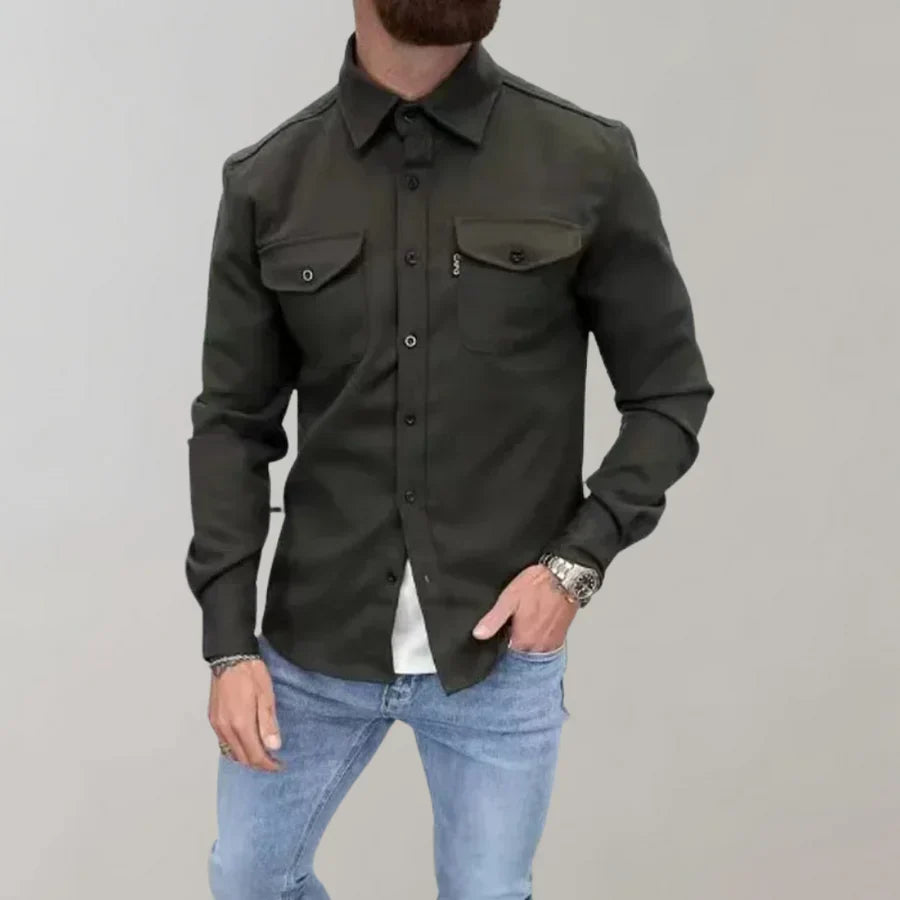 Jerano Overshirt | Heren Overshirt – Slim Fit & Tijdloos Design