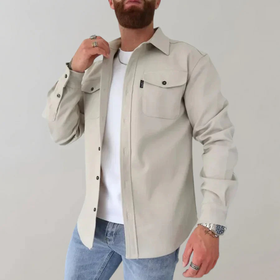 Jerano Overshirt | Heren Overshirt – Slim Fit & Tijdloos Design