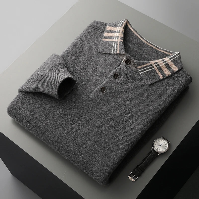 Matteo Elite Polo Sweater - Regular Fit | Mokum Amsterdam™