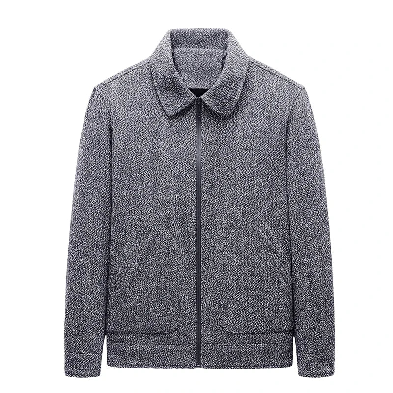 Dario Wool Collared Jacket - Relaxed Fit | Mokum Amsterdam™