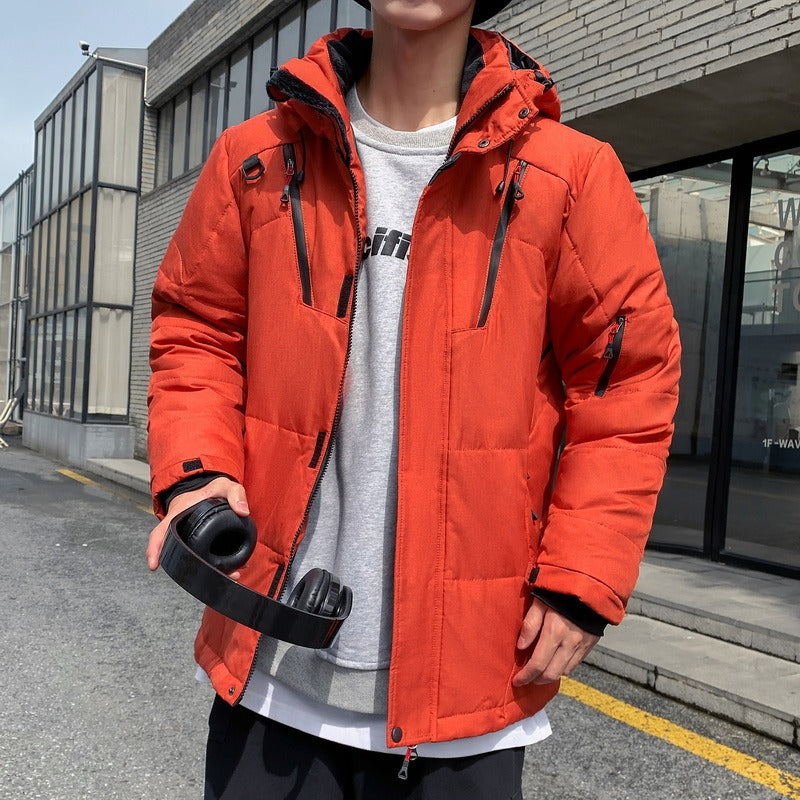 Eirik Glacier Ski Set | Heren Ski Set – Gevoerde Jas & Bretelbroek met Capuchon