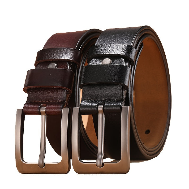 Heritage Line Leren Riem – Tijdloze & Duurzame Herenriem van Premium Leder