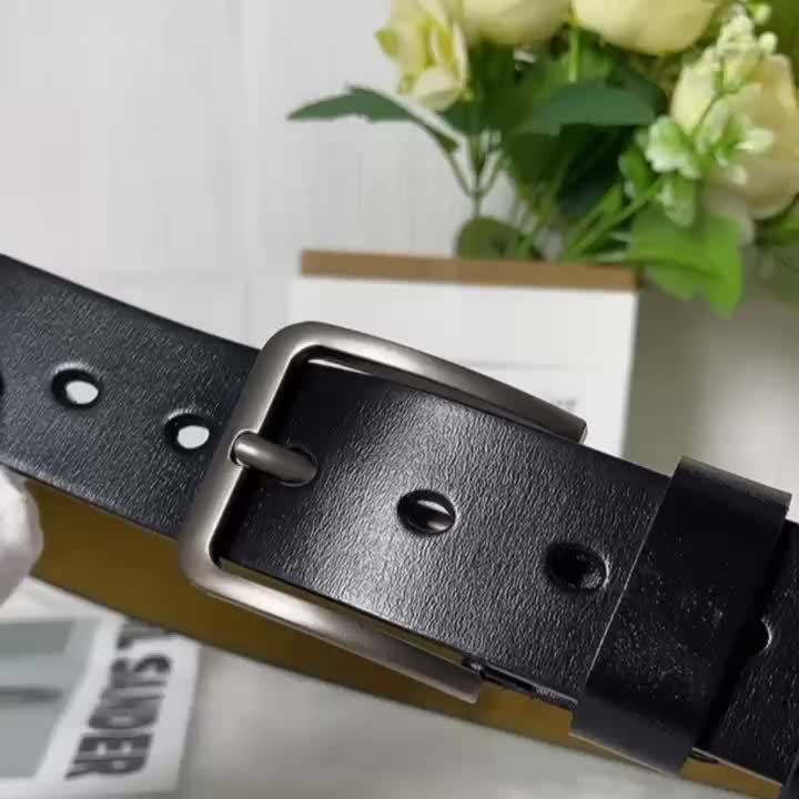 Heritage Line Leren Riem – Tijdloze & Duurzame Herenriem van Premium Leder